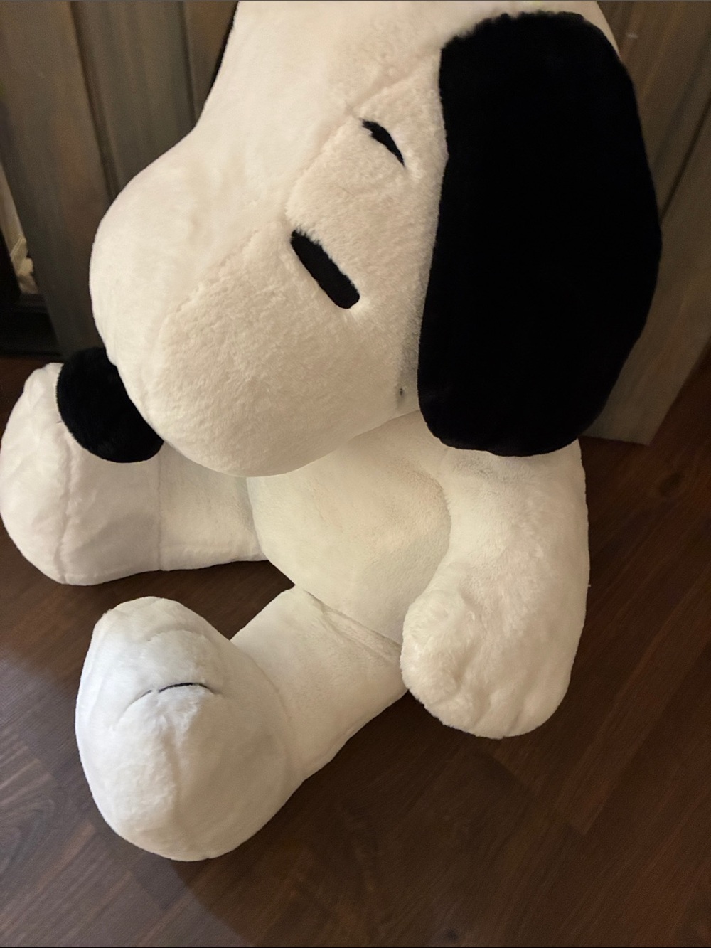 32” Peanuts Snoopy Black and White Dog Stuffed Animal - Picture 4 of 5